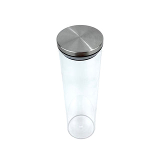 2.SORTERNG 1300ML OPBEVARINGSGLAS I RUSTFRIT STÅL