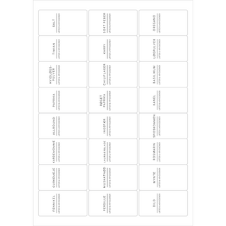 rektangulære - 34x64mm malti