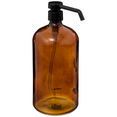 1L BRUN PUMPEFLASKE