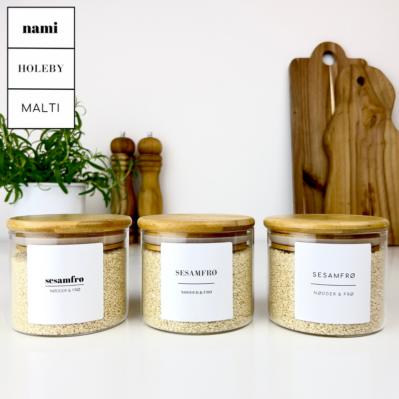 NØDDER & FRØ ETIKETTER